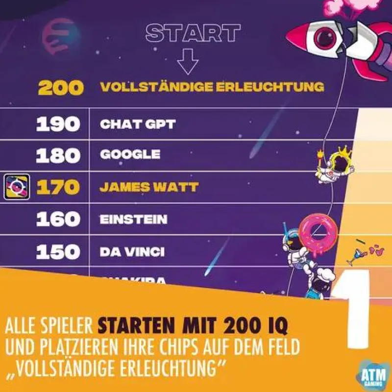 ATM Gaming Familien- Und Gesellschaftsspiele>Gravity - Das Quizspiel