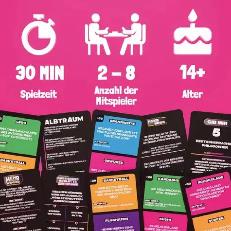 ATM Gaming Familien- Und Gesellschaftsspiele>Gravity - Das Quizspiel