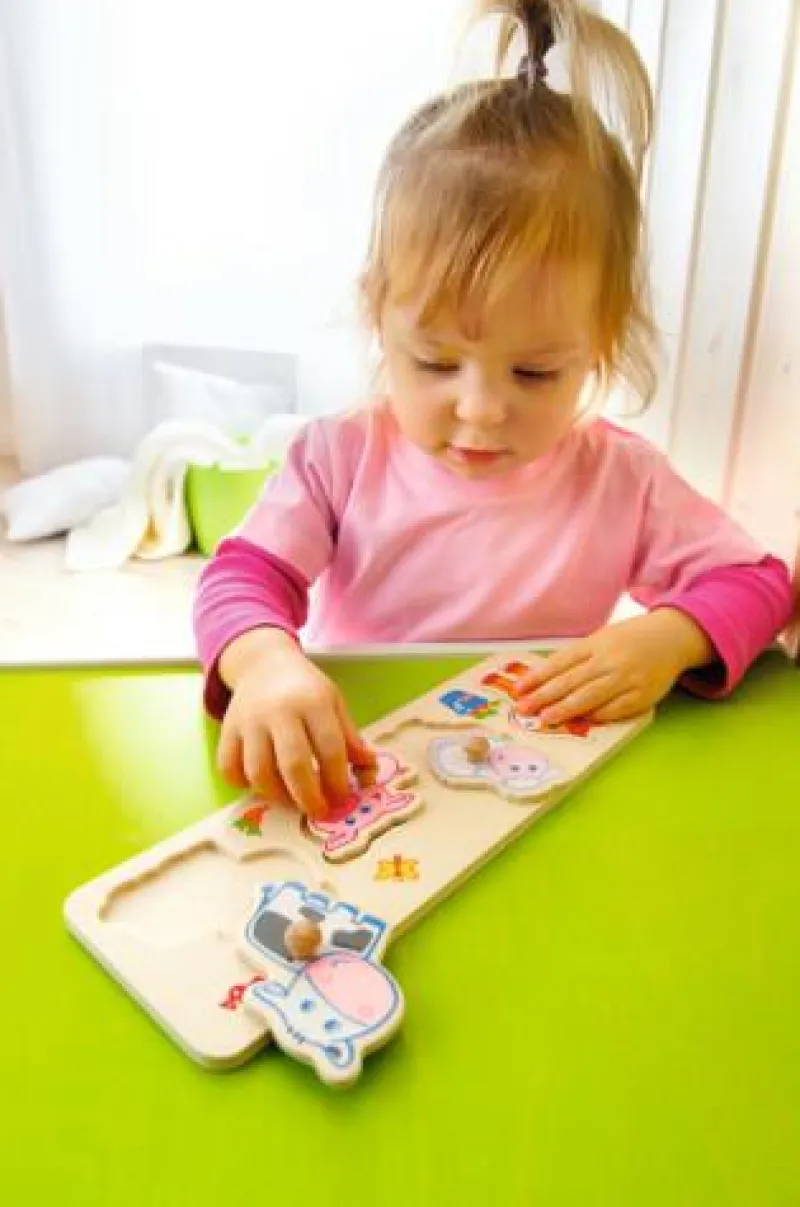 Haba Kleinkindpuzzle|Spielen>Greifpuzzle Bauernhof-Tierkinder