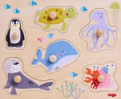Haba Kleinkindpuzzle|Spielen>Greifpuzzle Meerestiere