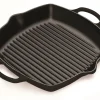 Le Creuset Pfannen Guß Und Schmiedeeisen>Grillpfanne quadratisch 30cm Schwarz