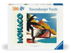 Ravensburger Erwachsenenpuzzle>Großer Preis von Monaco - Puzzle 500 Teile