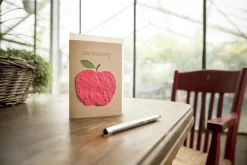 Die Stadtgärtner Karten>Grußkarte Gute Besserung Apfel