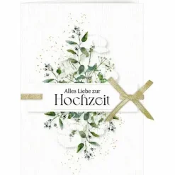 COPPENRATH SPG Karten>Grußkarte Mit Kuvert Alles Liebe Zur Hochzeit