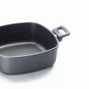 Woll Pfannen Aluguß Und Versiegelte>Guss-Kasserole, viereckig Nowo Titanium 28x28x10cm