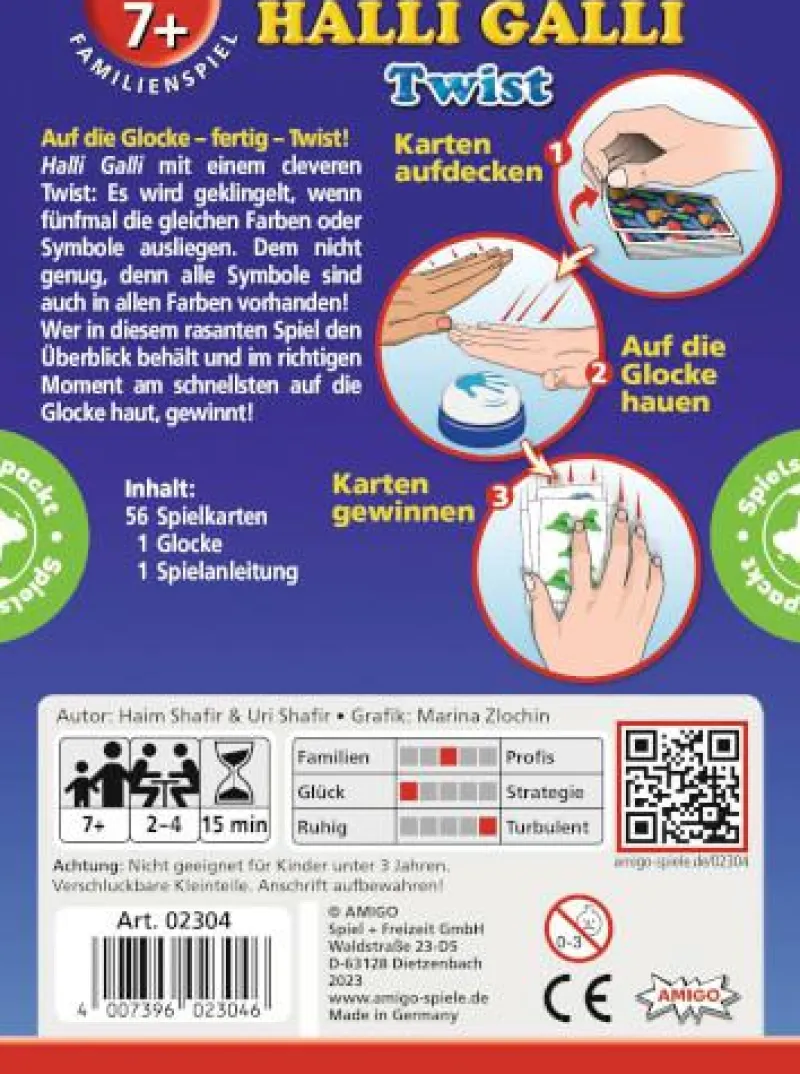 Amigo Familien- Und Gesellschaftsspiele>Halli Galli Twist