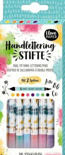 COPPENRATH SPG Malen Und Zeichnen>Handlettering-Doppelfaserstifte - I love Paper