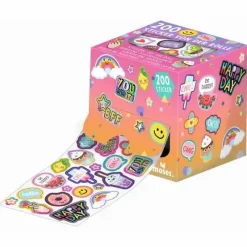 Moses Basteln>Happy Day Sticker von der Rolle