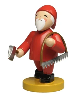 Wendt&Kühn Figuren>Heinzelmännchen mit Bügelsäge und Beil