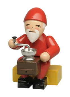Wendt&Kühn Figuren>Heinzelmännchen mit Kaffeemühle