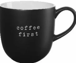 Asa Selection Henkelbecher>Henkelbecher, coffee first 350ml