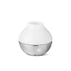 Georg Jensen A/S Kerzen, Leuchter Und Zubehör>Henning Koppel Windlicht Edelstahl & Glas 120mm