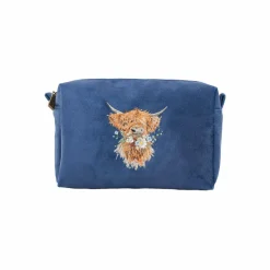 Wrendale Desings Ltd Kulturbeutel>Highland Cow Make Up Bag - Daisy Coo