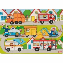 Gollnest & Kiesel Kleinkindpuzzle|Spielen>Hintergrundbildpuzzle Auf der Straße