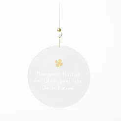 Räder Wand- Und Fensterdekoration>Hänger Glaspoesie „Manchmal flüstert...", D.15cm