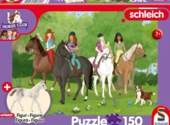 Schmidt Spiele Kinderpuzzle>Holstein Fohlen mit Add-on - Puzzle 150 Teile