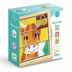 Djeco Kleinkindpuzzle|Spielen>Holzpuzzle: Animoroll