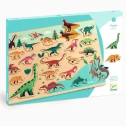 Djeco Kleinkindpuzzle>Holzpuzzle: Dino