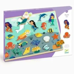 Djeco Kleinkindpuzzle|Spielen>Holzpuzzle: See