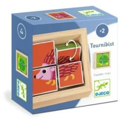 Djeco Kleinkindpuzzle|Spielen>Holzpuzzle: Tournibist