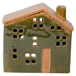 Det Gamle Apotek Kerzen, Leuchter Und Zubehör>House Ceramic Green 13cm