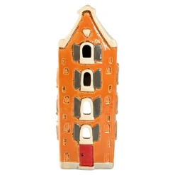 Det Gamle Apotek Kerzen, Leuchter Und Zubehör>House Ceramic Orange 25cm