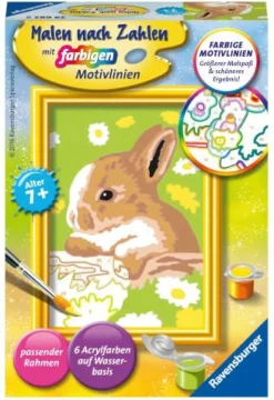 Ravensburger Malen Und Zeichnen>Häschen Flecki - Malen nach Zahlen