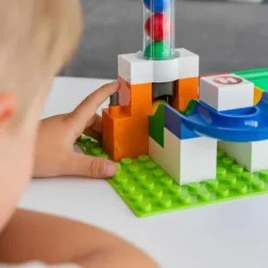 Hubelino Klemm- Und Magnetbaukästen>Kugelbahn Kugelpumpe Erweiterung (24-teil