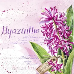 IHR Servietten|Servietten Und Serviettenringe>HYAZINTHE IN PINK pink Lunch-Servietten L 985255