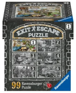 Ravensburger Geschenkartikel Für Große|Erwachsenenpuzzle>Im Gutshaus Zimmer 1: Küche - Exit Puzzle 99 Teile