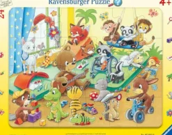 Ravensburger Kleinkindpuzzle|Spielen>Im Kindergarten - Rahmenpuzzle 24 Teile