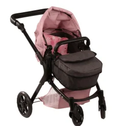 Götz Puppen Puppenwagen Und Buggys>2in1 Wagen grau/pink
