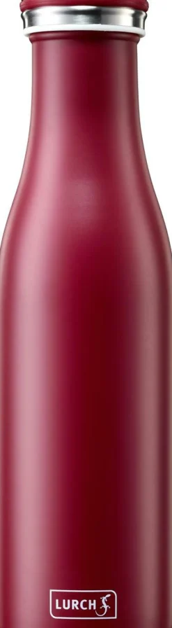 Lurch Isolierkannen Und Zubehör>Isolier-Flasche Edelstahl 0,5l Bordeaux