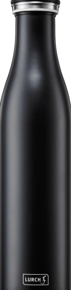 Lurch Isolierkannen Und Zubehör>Isolier-Flasche Edelstahl 0,75l Mattschwarz
