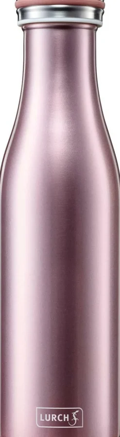 Lurch Isolierkannen Und Zubehör>Isolier-Flasche Edelstahl 0,5l rosegold