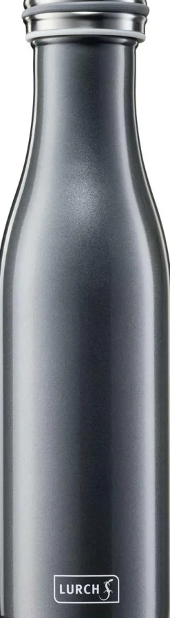 Lurch Isolierkannen Und Zubehör>Isolier-Flasche Edelstahl 0,5l Anthrazit-metallic
