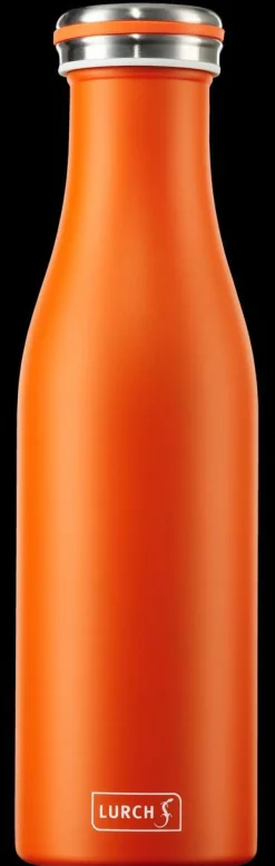 Lurch Isolierkannen Und Zubehör>Isolier-Flasche Edelstahl 0,5l Orange