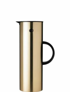 Stelton Isolierkannen Und Zubehör>Isolierkanne - EM77 1L Brushed Brass