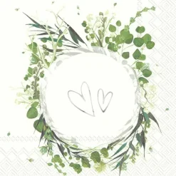 IHR Servietten Und Serviettenringe|Servietten>IT'S A CELEBRATION silver Lunch-Servietten L 86080