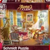 Schmidt Spiele Erwachsenenpuzzle>J. Journey: Salon des Orchideenanwesens - Puzzle 1