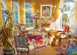 Schmidt Spiele Erwachsenenpuzzle>J. Journey: Salon des Orchideenanwesens - Puzzle 1