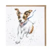 Wrendale Desings Ltd Karten>Jack-Russell- Karte "Freiheit"