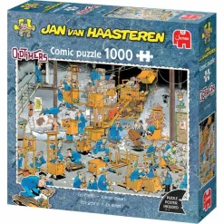 Jumbo Erwachsenenpuzzle>Jan Van Haasteren Oldtimers: Los geht's!- 1000 Tei