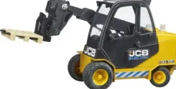 Bruder Fahrzeuge Und Fluggeräte>JCB Teletruk mit Palette