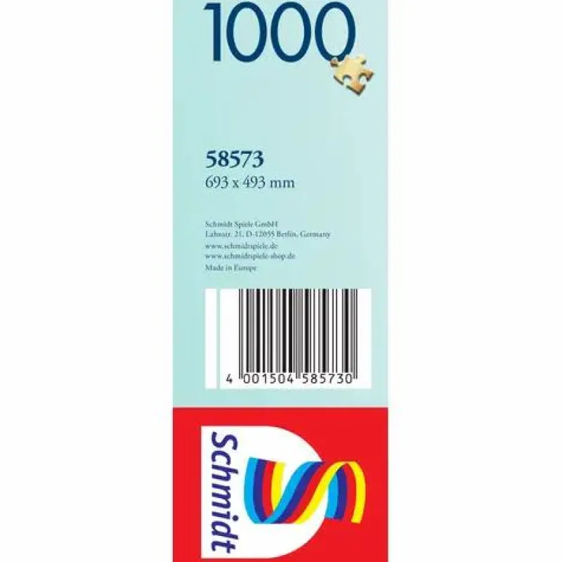 Schmidt Spiele Erwachsenenpuzzle>J.Haynie Mit Dem Wohnwagen Am Me - Puzzle 1000 Tei