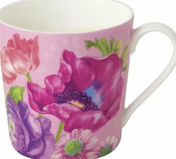 IHR Henkelbecher>JOLEEN Pink Bone China Becher