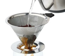 Cilio Kaffeezubehör>Kaffeedauerfilter mit Standfuß