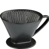 Cilio Kaffeezubehör>Kaffeefilter Gr. 4 schwarz matt