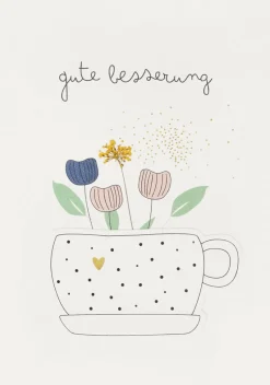 Räder Karten>Karte Gute Besserung Tasse