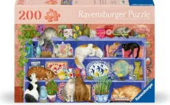 Ravensburger Kinderpuzzle>Katzen Im Regal - Puzzle 200 XL Teile